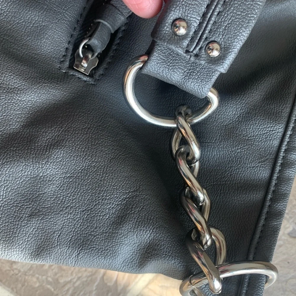 Olivia + Joy Slouchy Hobo Zipper Detail Shoulder Bag